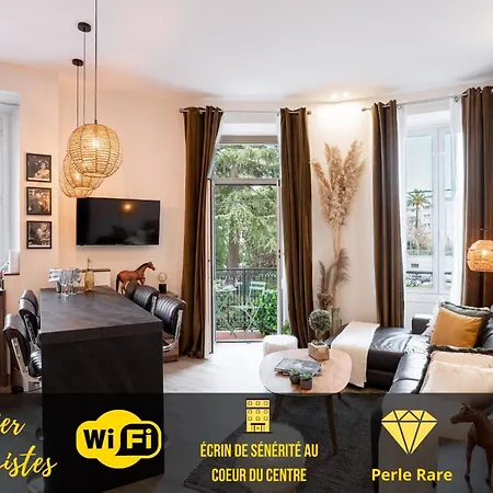 L'Atelier Des Artistes -Ecrin De Serenite Au Coeur De Cannes - Balcon - Clim - Wifi Buitenkant foto