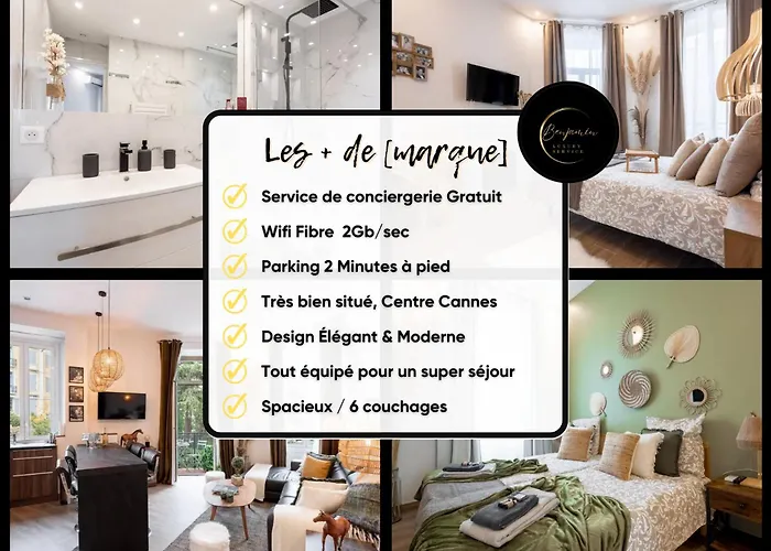 L\'Atelier Des Artistes -Ecrin De Serenite Au Coeur De Cannes - Balcon - Clim - Wifi